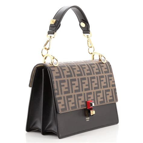 fendi kan i bag small|kan i bag leather medium.